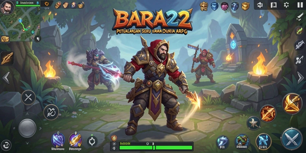 Tampilkan aksi pertempuran seru dalam <strong>BARA22</strong> yang memikat.