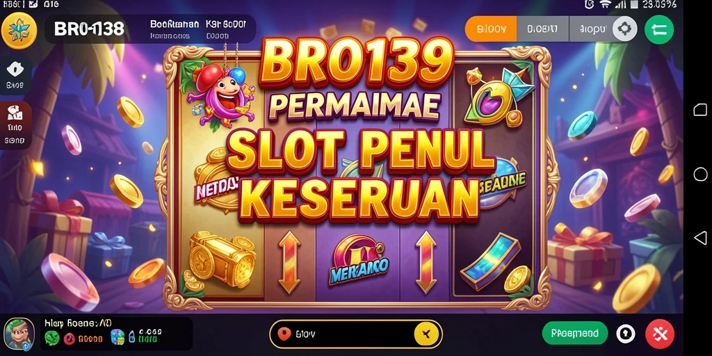 Tampilan gameplay seru dalam BRO138 dengan efek slot yang menarik.