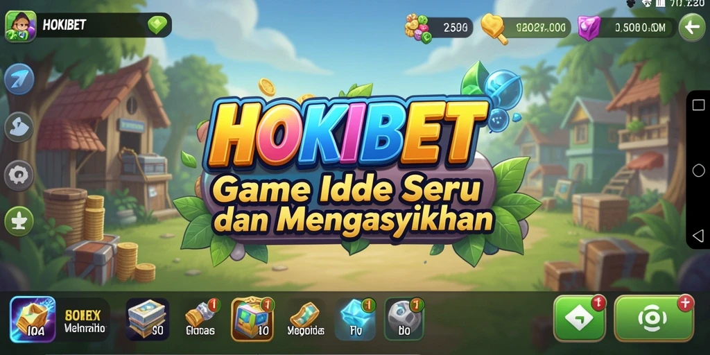 Screenshot gameplay HOKIBET yang menarik dan seru.