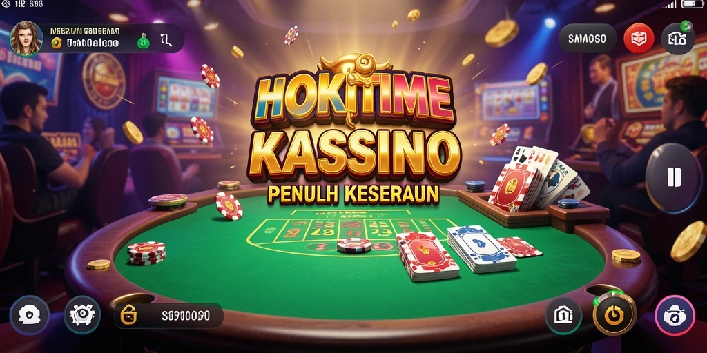 Screenshot HOKITIME menampilkan gameplay kasino yang seru dan mendebarkan.