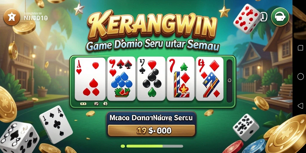 Tampilan gameplay seru dan menantang dari KERANGWIN.